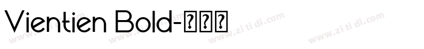 Vientien Bold字体转换 Vientien Bold字体转换